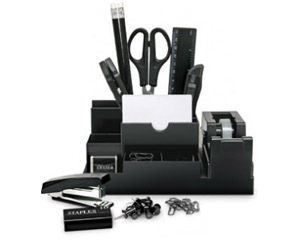 Galda organizators, melns